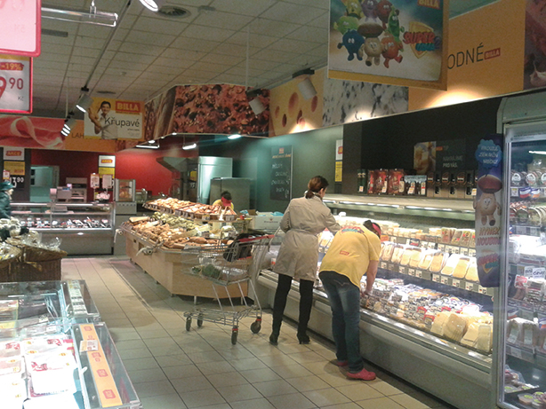 BILLA Tschechien-DELTA-Architektur-Shop Refurbishment