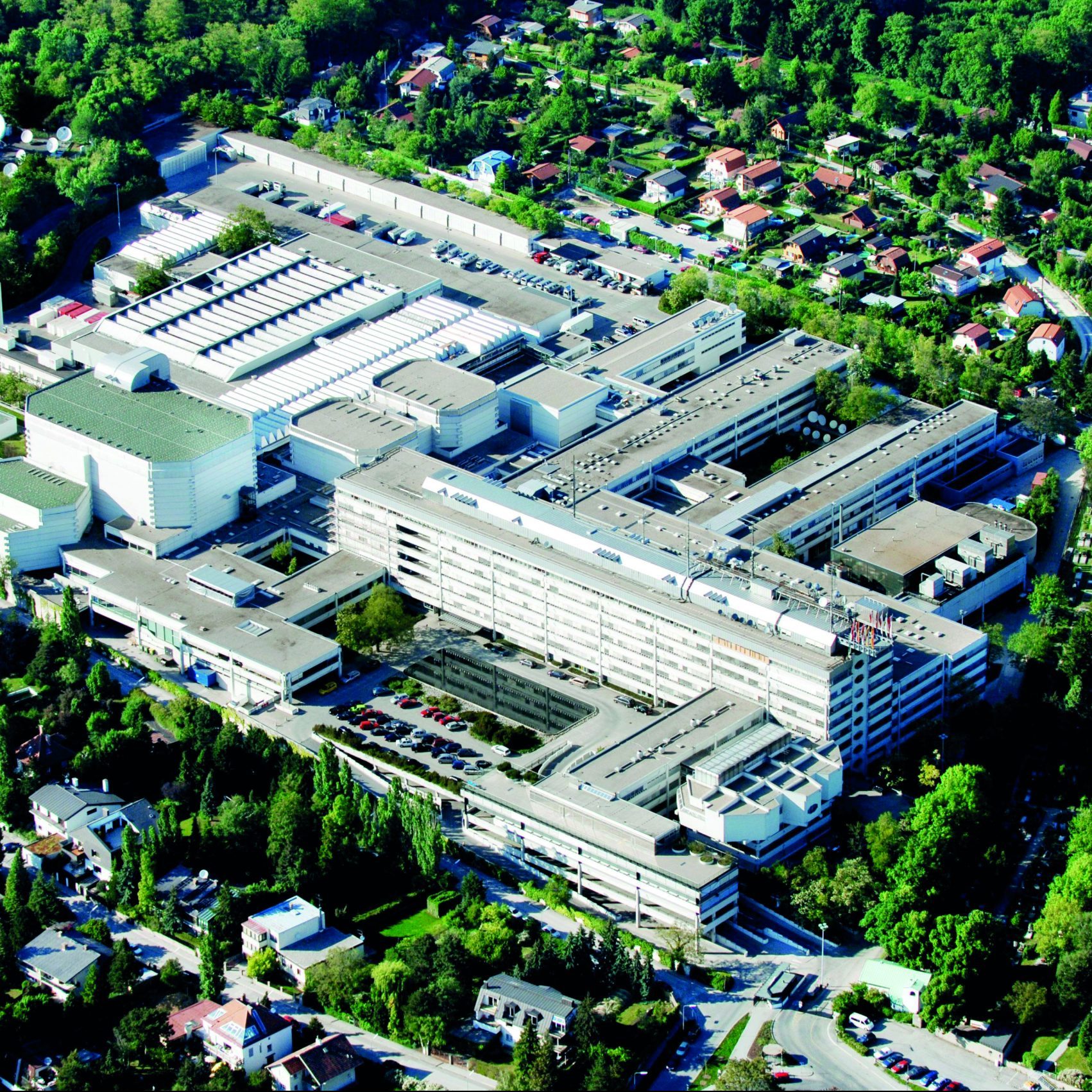 Rekonstrukce sídla rozhlasu ORF, Vídeň, Rakousko