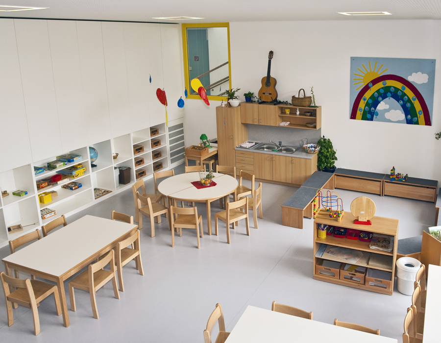 Spielraum im Kindergarten Robert-Koch-Straße