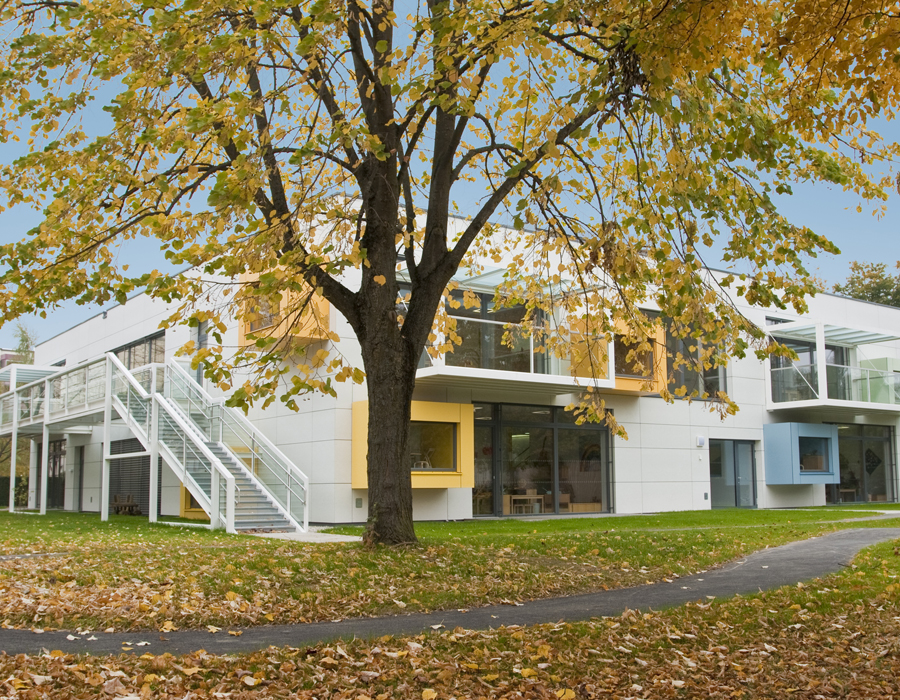 Außenansicht des Kindergartens