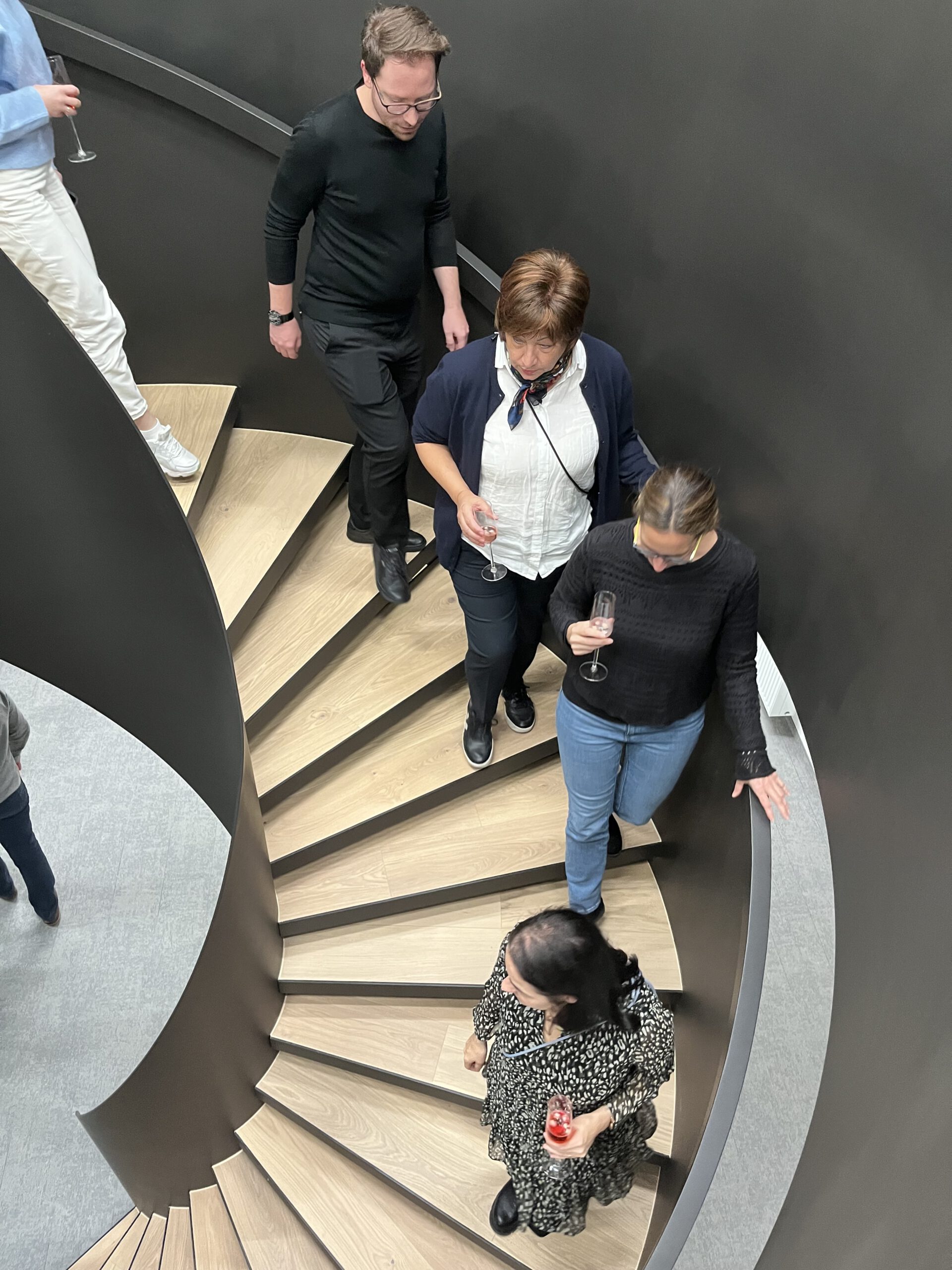 DELTA Büroerweiterung, 5. OG, Wien, Innenstiege, Team