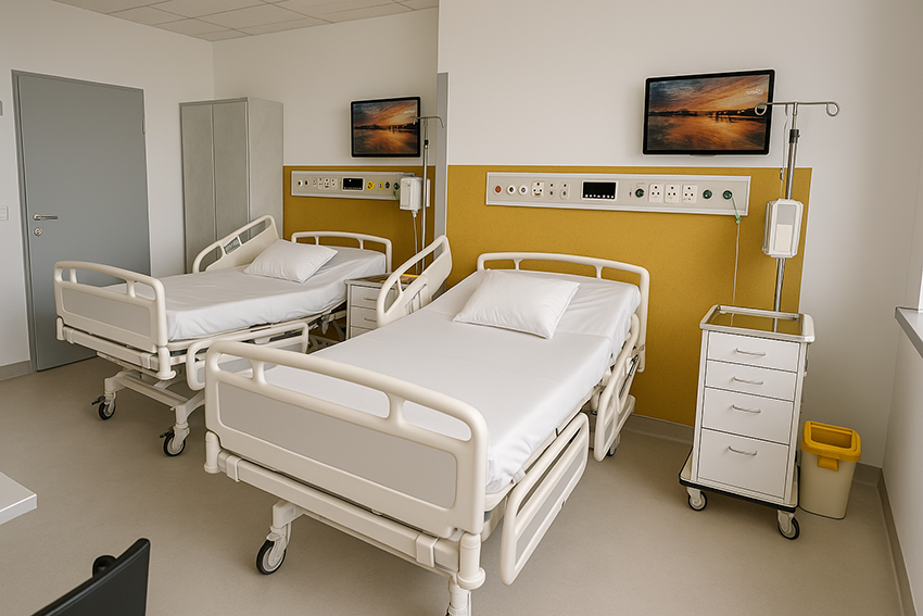 FN Brno_pokoj pacienti_DELTA Group_projektova dokumentace